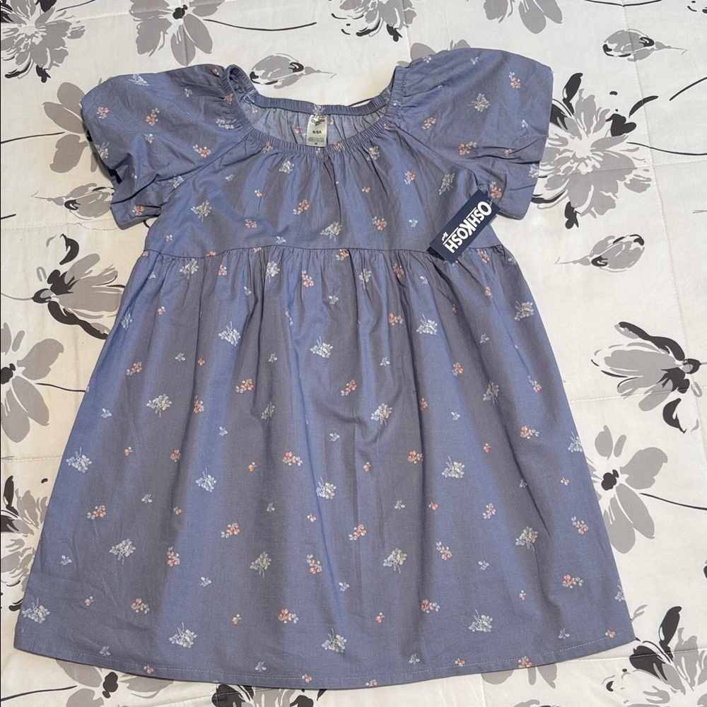 Carter's Blue Floral Kids Dress
